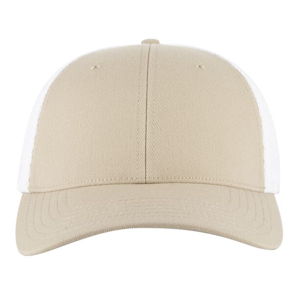 OTTO CAP® OTTO FLEX® Fitted 6 Panel Low Profile Mesh Back Trucker Hat Thumbnail