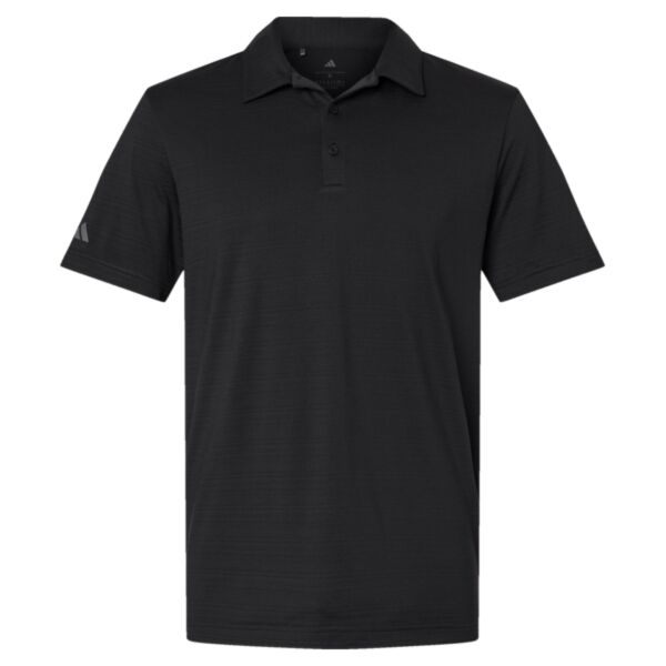 Men's Textured Stripe Polo Thumbnail