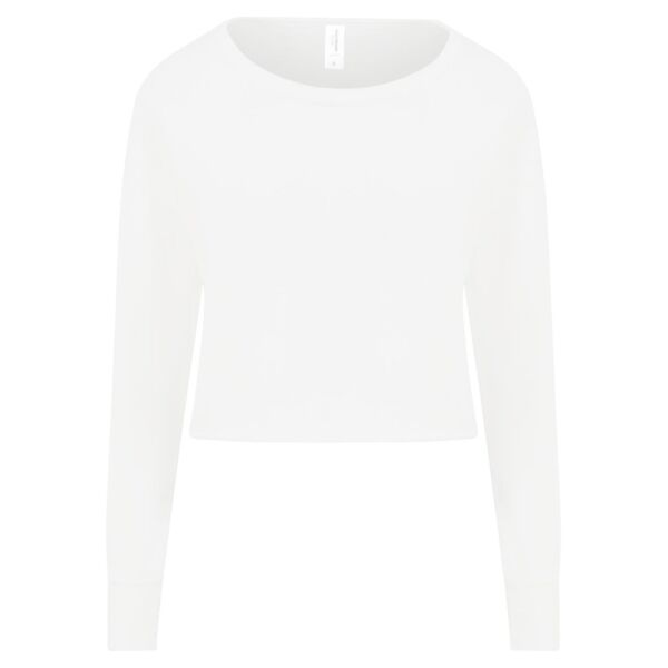 Women's Cropped Crewneck Sweatshirt Thumbnail