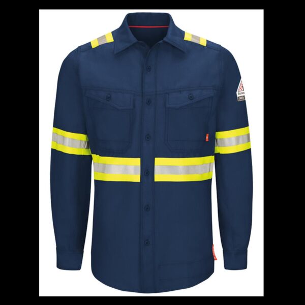 Men's Tall iQ Series® Endurance Enhanced-Vis Work Shirt Thumbnail